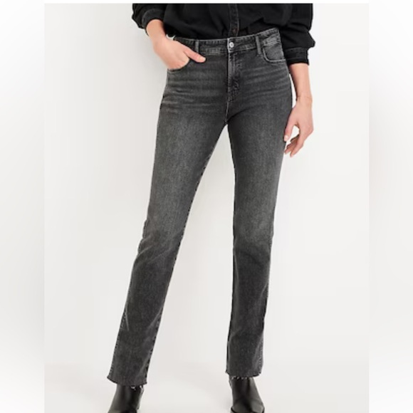 Gap Women’s Vintage Slim Sky High Jeans in Faded Black Wash Size 27/4 Petite - Picture 1 of 6